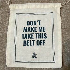 Blue Delta Dust Bag.       New
